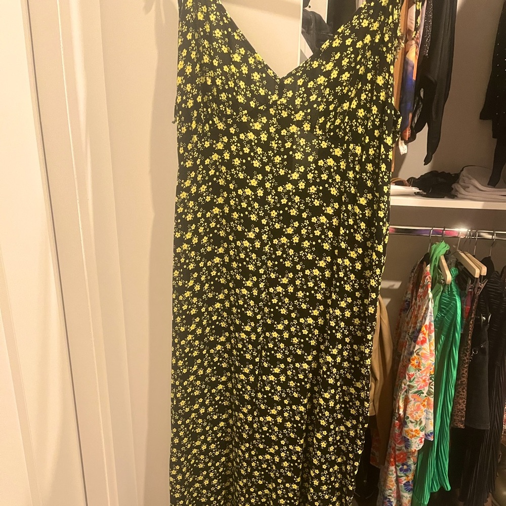 jumpsuit with flowers